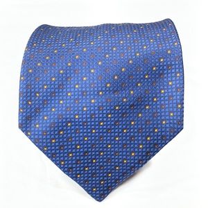Vintage RICHEL Blue Silk Tie Handmade Spain